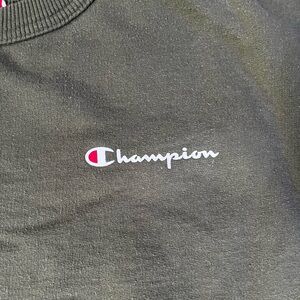 Champion Dark Green Crewneck Sweatshirt